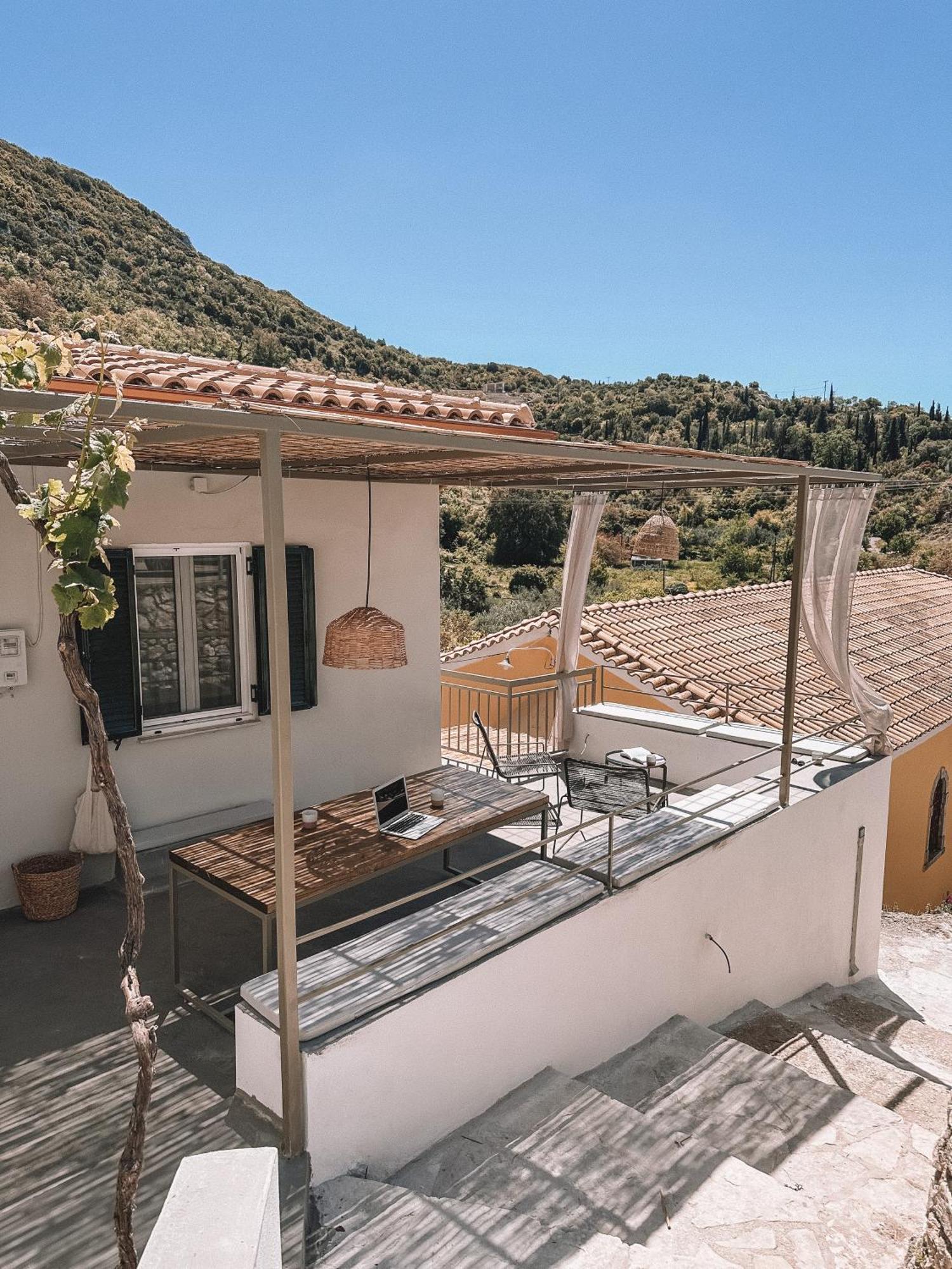 Villa Terra Del Nonno à Drymon Extérieur photo